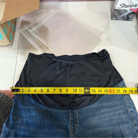 Madewell The Maternity Over-the-Belly Perfect Vintage Jean in Decatur Wash NM295 - Picture 9 of 10